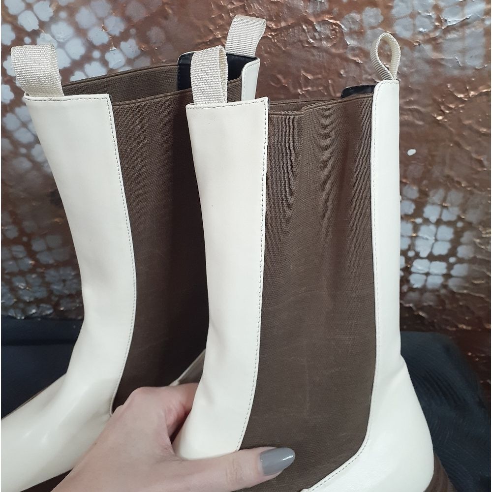 NWT Public Desire Lug Sole Boots - Picture 8 of 16